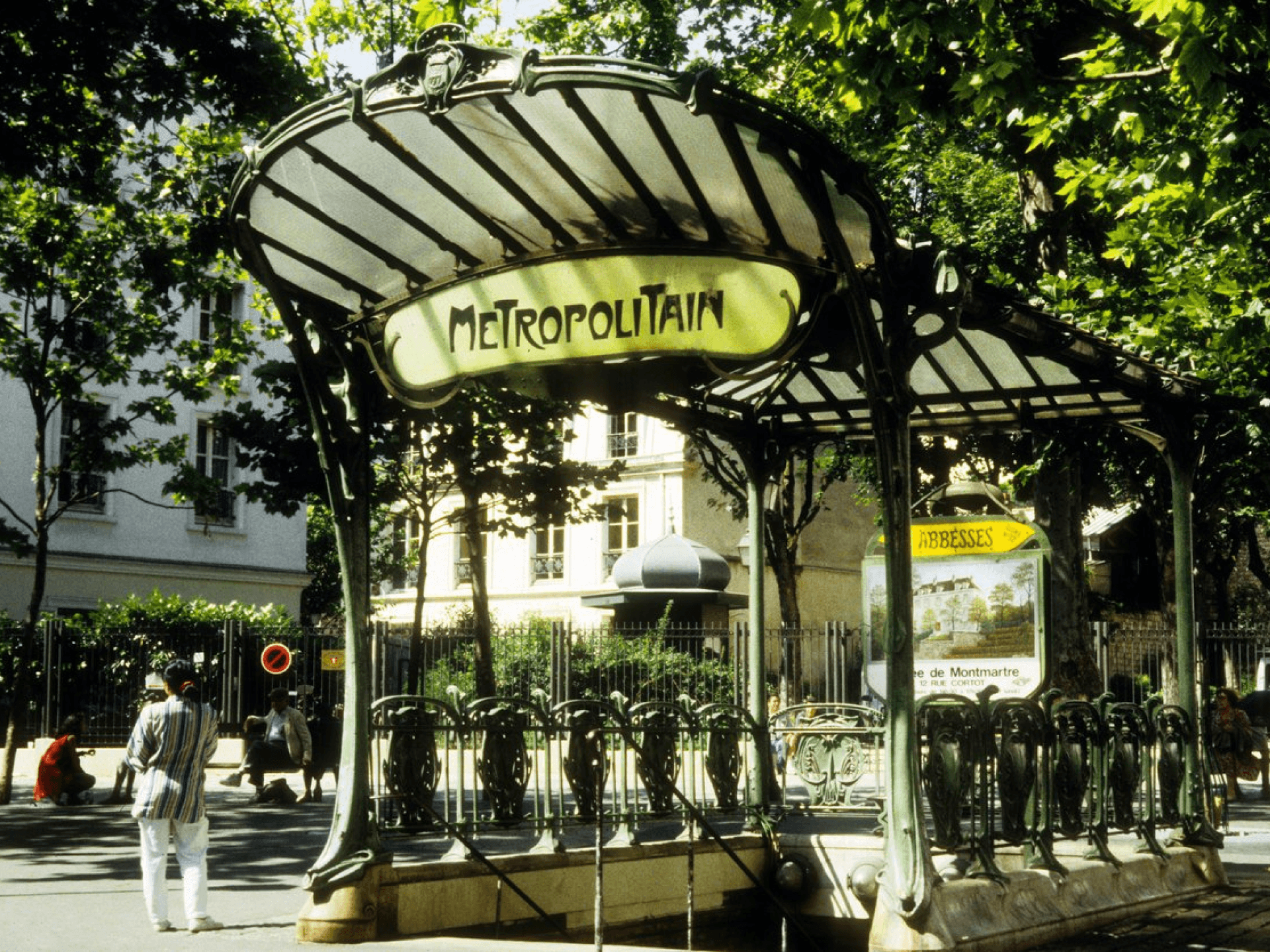 Paris Metro Signage